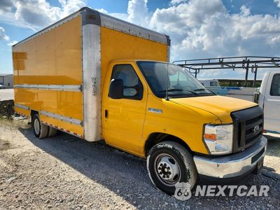 Czwarte zdjęcie samochodu z boku: 2023 FORD E350 BOX TRUCK VIN:1FDWE3FN2PDD21424 - miniatura