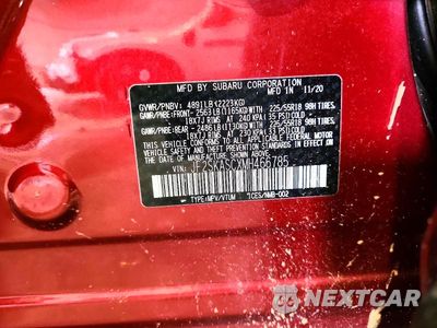 Zdjęcie 12 z 12 samochodu: 2021 SUBARU FORESTER LIMITED VIN:JF2SKASCXMH466785 - miniatura