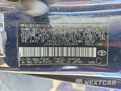Zdjęcie 12 z 12 samochodu: 2015 TOYOTA PRIUS TWO VIN:JTDKN3DU1F0445896 - miniatura