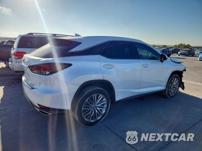 Trzecie zdjęcie samochodu z tyłu: 2020 LEXUS RX 350 VIN:2T2JZMAA1LC166302 - miniatura