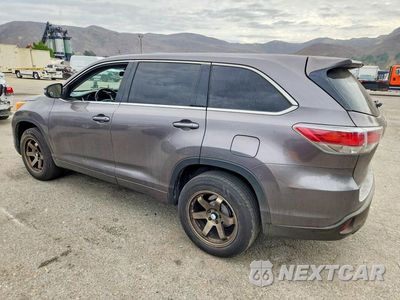 Drugie zdjęcie samochodu z przodu: 2014 TOYOTA HIGHLANDER LE VIN:5TDZKRFH7ES014355 - miniatura