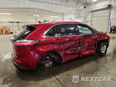 Trzecie zdjęcie samochodu z tyłu: 2019 FORD EDGE SEL VIN:2FMPK4J92KBB17945 - miniatura