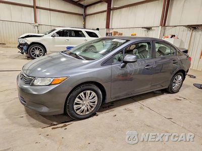 2012 HONDA CIVIC LX 19XFB2F55CE383724 - główne zdjęcie licytacji z USA - miniatura