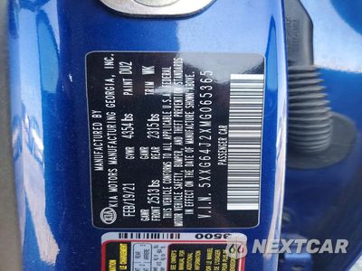 Zdjęcie 12 z 12 samochodu: 2021 KIA K5 GT LINE VIN:5XXG64J2XMG065365 - miniatura