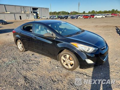 Czwarte zdjęcie samochodu z boku: 2012 HYUNDAI ELANTRA GLS VIN:5NPDH4AE4CH123741 - miniatura