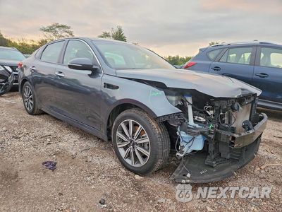 Czwarte zdjęcie samochodu z boku: 2019 KIA OPTIMA LX VIN:5XXGT4L34KG376687 - miniatura