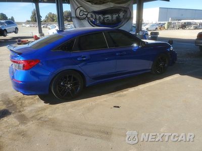 Trzecie zdjęcie samochodu z tyłu: 2023 HONDA CIVIC SPORT VIN:2HGFE2F54PH541537 - miniatura