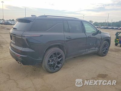 Trzecie zdjęcie samochodu z tyłu: 2025 CHEVROLET TRAVERSE RS VIN:1GNERLRS6SJ184284 - miniatura