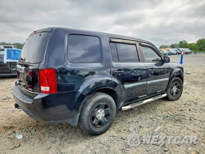 Trzecie zdjęcie samochodu z tyłu: 2012 HONDA PILOT LX VIN:5FNYF4H21CB003929 - miniatura
