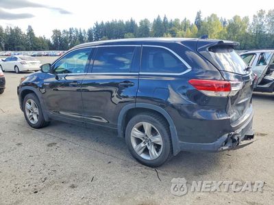 Drugie zdjęcie samochodu z przodu: 2017 TOYOTA HIGHLANDER HYBRID LIMITED VIN:5TDDGRFH1HS022371 - miniatura