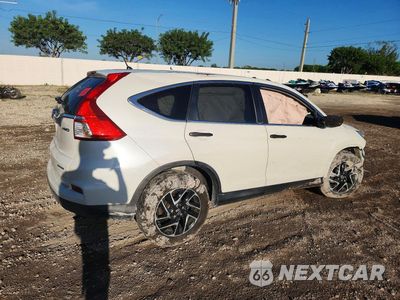 Trzecie zdjęcie samochodu z tyłu: 2016 HONDA CR-V SE VIN:5J6RM4H40GL093776 - miniatura
