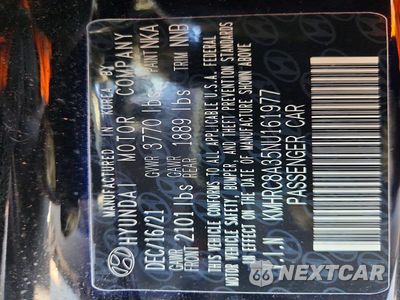 Zdjęcie 13 z 13 samochodu: 2022 HYUNDAI VENUE SEL VIN:KMHRC8A35NU161977 - miniatura