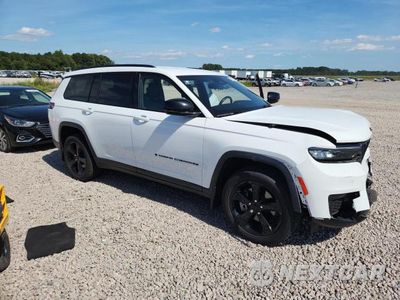 Czwarte zdjęcie samochodu z boku: 2021 JEEP GRAND CHEROKEE L LAREDO VIN:1C4RJKAG4M8151670 - miniatura