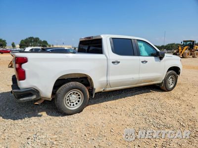 Trzecie zdjęcie samochodu z tyłu: 2022 CHEVROLET SILVERADO C1500 VIN:1GCPAAEK9NZ635121 - miniatura