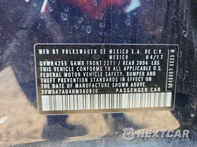 Zdjęcie 12 z 12 samochodu: 2017 VOLKSWAGEN GTI SPORT VIN:3VW547AU4HM060910 - miniatura
