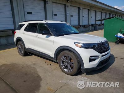 Czwarte zdjęcie samochodu z boku: 2022 FORD EXPLORER XLT VIN:1FMSK8DH6NGB82430 - miniatura