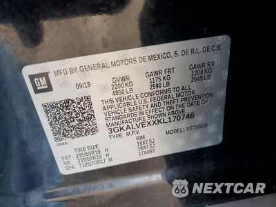 Zdjęcie 13 z 13 samochodu: 2019 GMC TERRAIN SLT VIN:3GKALVEXXKL170746 - miniatura