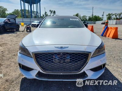 Piąte zdjęcie samochodu w środku: 2018 GENESIS G80 SPORT VIN:KMHGN4JB1JU222253 - miniatura
