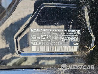 Zdjęcie 12 z 12 samochodu: 2005 MERCEDES-BENZ E 320 CDI VIN:WDBUF26J05A709314 - miniatura