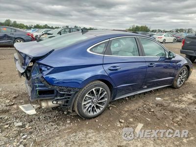Trzecie zdjęcie samochodu z tyłu: 2022 HYUNDAI SONATA LIMITED VIN:5NPEH4J20NH135592 - miniatura