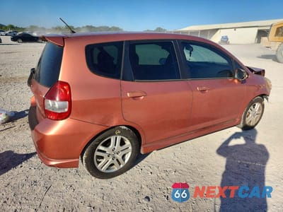 Trzecie zdjęcie samochodu z tyłu: 2007 HONDA FIT S VIN:JHMGD38687S005571 - miniatura