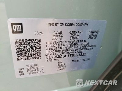 Zdjęcie 13 z 13 samochodu: 2026 CHEVROLET TRAILBLAZER LS VIN:KL79MMSL1TB251822 - miniatura