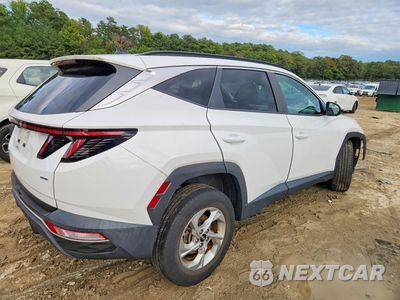 Trzecie zdjęcie samochodu z tyłu: 2023 HYUNDAI TUCSON SEL VIN:5NMJBCAE6PH186664 - miniatura