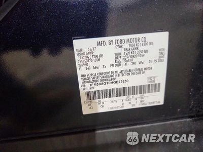 Zdjęcie 14 z 14 samochodu: 2017 FORD EXPLORER SPORT VIN:1FM5K8GT0HGB75250 - miniatura