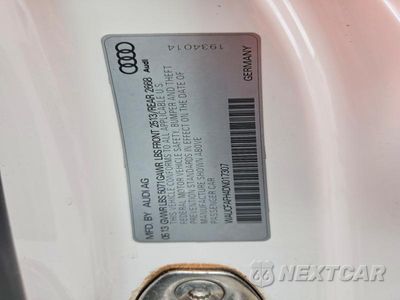 Zdjęcie 12 z 12 samochodu: 2013 AUDI A5 PREMIUM VIN:WAUCFAFH4DN017307 - miniatura