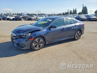 2018 HONDA CIVIC EX JHMFC1F31JX015865 - główne zdjęcie licytacji z USA - miniatura