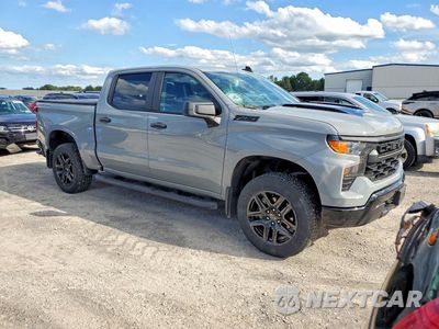 Czwarte zdjęcie samochodu z boku: 2024 CHEVROLET SILVERADO K1500 TRAIL BOSS CUSTOM VIN:3GCPDCEK3RG252381 - miniatura