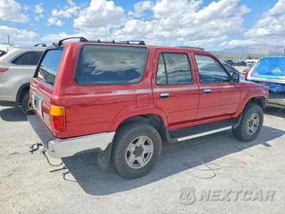 Trzecie zdjęcie samochodu z tyłu: 1992 TOYOTA 4RUNNER SR5 V6 VIN:JT3VN29V5N0012156 - miniatura