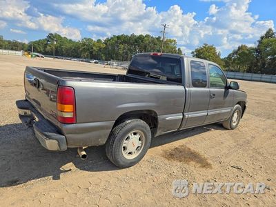 Trzecie zdjęcie samochodu z tyłu: 2000 GMC NEW SIERRA C1500 VIN:1GTEC19V9YZ322788 - miniatura