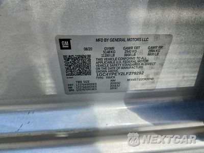 Zdjęcie 12 z 12 samochodu: 2020 CHEVROLET SILVERADO K2500 HEAVY DUTY LTZ VIN:1GC4YPEY2LF279292 - miniatura