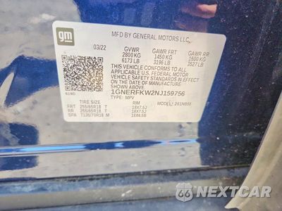 Zdjęcie 13 z 13 samochodu: 2022 CHEVROLET TRAVERSE LS VIN:1GNERFKW2NJ159756 - miniatura
