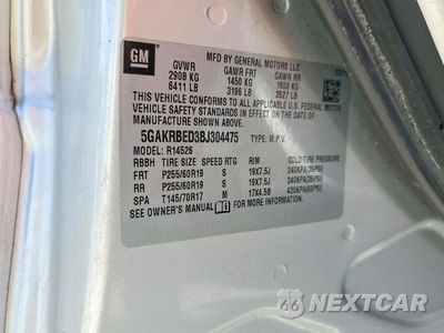 Zdjęcie 13 z 13 samochodu: 2011 BUICK ENCLAVE CXL VIN:5GAKRBED3BJ304475 - miniatura