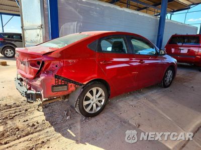 Trzecie zdjęcie samochodu z tyłu: 2018 HYUNDAI ACCENT SE VIN:3KPC24A34JE028691 - miniatura