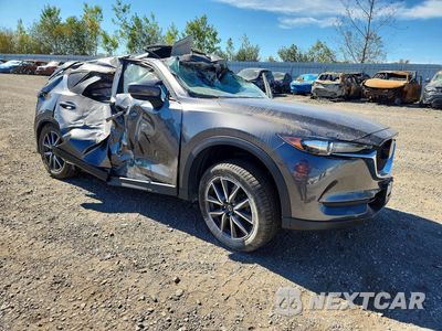 Czwarte zdjęcie samochodu z boku: 2018 MAZDA CX-5 TOURING VIN:JM3KFBCM0J0406256 - miniatura