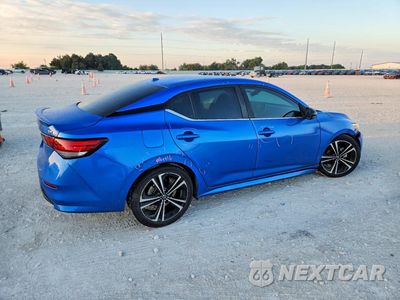 Trzecie zdjęcie samochodu z tyłu: 2021 NISSAN SENTRA SR VIN:3N1AB8DV6MY306850 - miniatura