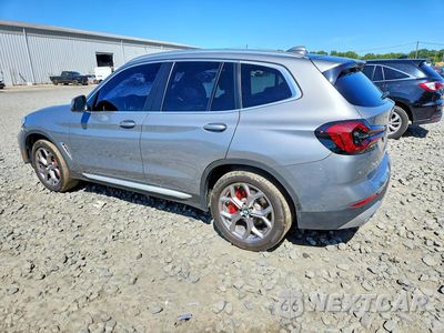 Drugie zdjęcie samochodu z przodu: 2023 BMW X3 XDRIVE30I VIN:5UX53DP03P9S09814 - miniatura