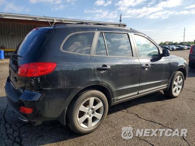 Trzecie zdjęcie samochodu z tyłu: 2009 HYUNDAI SANTA FE SE VIN:5NMSH73E79H245862 - miniatura