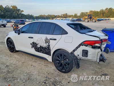 Drugie zdjęcie samochodu z przodu: 2021 TOYOTA COROLLA SE NIGHTSHADE EDITION VIN:5YFS4MCE3MP085553 - miniatura