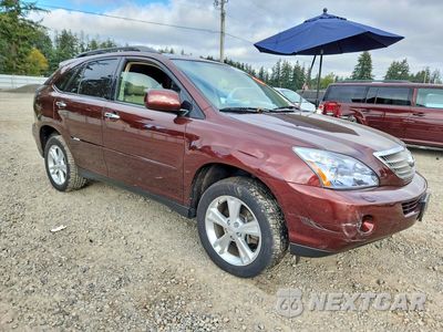 Czwarte zdjęcie samochodu z boku: 2008 LEXUS RX 400H VIN:JTJHW31U682855741 - miniatura