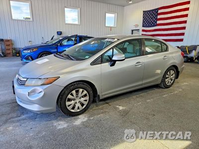 2012 HONDA CIVIC LX 19XFB2F56CE058323 - główne zdjęcie licytacji z USA - miniatura