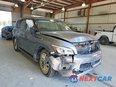 Czwarte zdjęcie samochodu z boku: 2016 INFINITI QX80 BASE VIN:JN8AZ2NE3G9121819 - miniatura