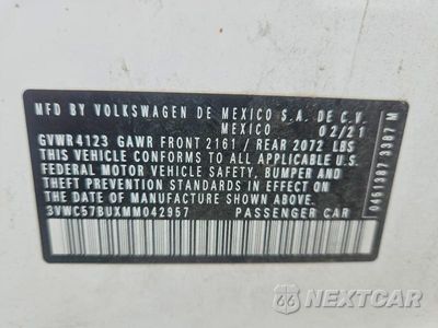 Zdjęcie 13 z 13 samochodu: 2021 VOLKSWAGEN JETTA S VIN:3VWC57BUXMM042957 - miniatura