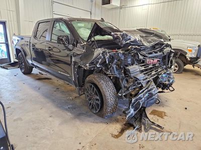 Czwarte zdjęcie samochodu z boku: 2024 GMC SIERRA K1500 VIN:1GTPUAEK2RZ201572 - miniatura