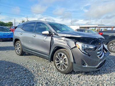 Czwarte zdjęcie samochodu z boku: 2018 GMC TERRAIN SLT VIN:3GKALPEX6JL407887 - miniatura