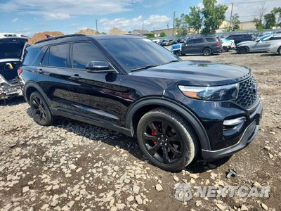 Czwarte zdjęcie samochodu z boku: 2024 FORD EXPLORER ST VIN:1FM5K8GC9RGA20357 - miniatura