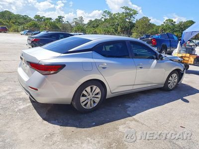 Trzecie zdjęcie samochodu z tyłu: 2022 NISSAN SENTRA S VIN:3N1AB8BV0NY285711 - miniatura